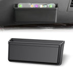 Car Storage Bag, Multifunctional Center Console Organizer, Car Side Storage Pocket Tray, for Seats Doors Consoles (Black)