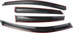 Rain Guards Suitable for CRV 2012-2016, Window Visor, Dark Smoke Accessories, Window Deflectors, Rain Guard, 4 pcs