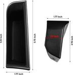 Door Organizer Tray Compatible with 2020-2025 Mercedes Benz GLB X247, 2 Pcs Door Handle Pocket Storage Box Insert for GLB 250 2020 2021 2022 2023 2024 2025