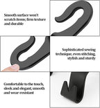 Car Seat Headrest Hook, 2PCS Vehicle Seat Back Storage Hanger Hook for Handbag Purse Coat, Automotive Interior Headrest Organizer, Universal for SUV Caravan Pickup