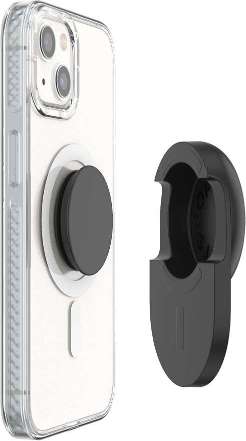 Magnetic Suction Phone Mount, Adhesive Mount for MagSafe - Black