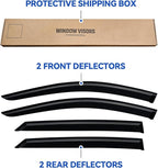 Window Visors Rain Guards for 2021 2022 2023 Buick Envision, Out-Channel Window Vent Wind Deflectors Visors Shades for 21 22 23 Buick Envision