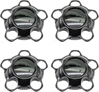 Car Wheel Center Caps for Toyota Tundra 2014-2020 75157 4260B-0C040, Wheel Hub Center Cover Caps, Waterproof Rims Center Badge Emblem Cover Set Exterior Accessories