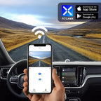 Front 4K+Rear 1080P Dash Cam Adapts for Volvo S60 & V60 2023-2026 B5 T8 Plug-in Hybrid (Model B), OEM Factory Look, Dual HD Video, WiFi & APP, Loop Recording, G-Sensor, Easy to Set, 128GB Card