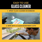 Legendary Glass Cleaner 16oz (2 Pack) - Auto Window Cleaner Spray for Car Windows & Windshield - No Streaks, Ammonia-Free, Tint Safe - Interior/Exterior Use
