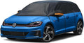 Half Car Cover, Windshield Cover for Ice and Snow Top with Reflective Straps, Roof Cover Waterproof All Weather Dust, Sun Protection. Front Rear Window Cover Fit Hatchback. 2L (UP to 133'')