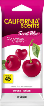 Power Bloc Car Air Freshener, Coronado Cherry Scent