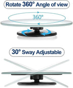 2 Blind Spot Mirror for Lincoln Corsair 2020-2025 | High definition glass with wide angle view 360-degree rotation adjustable base eliminate blind spots on side rearview mirrors