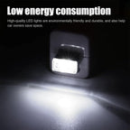 4 PCS USB LED Car Interior Atmosphere Lamp, Portable Mini LED Night Light, Plug-in USB Interface Trunk Ambient Lighting Kit, Universal Car Interior Accessories (White)