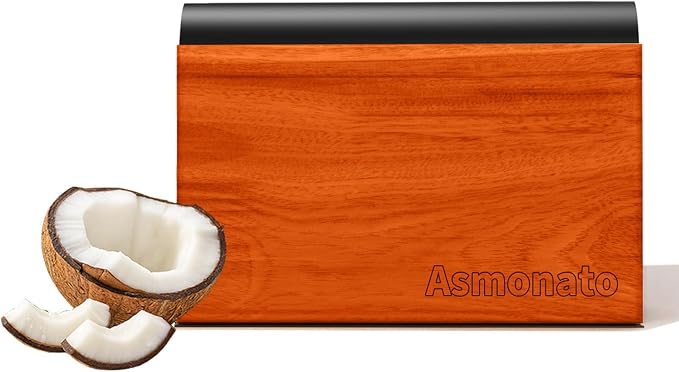 Car Air Freshener Long Lasting Car Odor Eliminator Scent Diffuser The Original Wood Air Freshener for Visor Clip Includes 1 Metal Clips