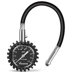 Tire Pressure Gauge (0-100 PSI) Heavy Duty Air Pressure Gauge, ANSI Certified Tire Gauge for Car and Trucks Tires with Large 2 Inch Easy to Read Glow Dial, Stocking Stuffers for Men