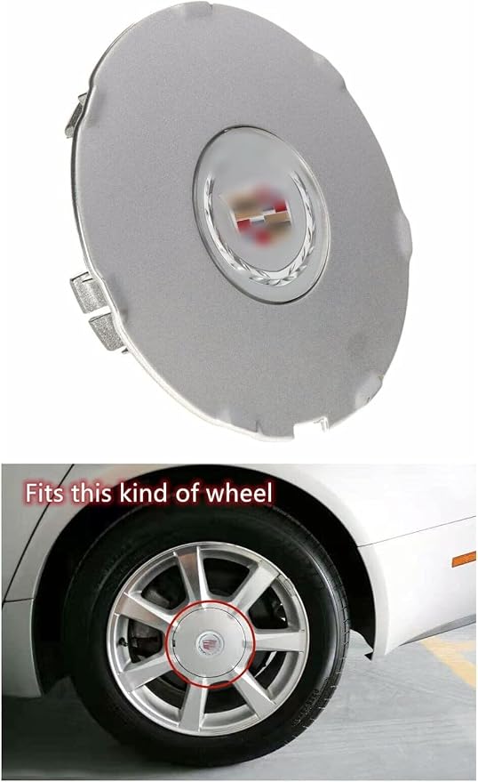 4pcs Wheel Hub Center Cap Cover 9596626 9597372 ForCadillac CTS 2008-2009 Set