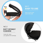 10 Pieces Auto Car Vehicle Sun Visor Clip Holder for Sunglasses Glasses Holder Hanger Eyeglasses Mount Ticket Card Clip Car Accessories(Black, Gray, Silver)