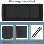 Heavy Duty Collapsible 95 L Capacity Car Trunk Storage Organizer,Multi-Compartment Pockets, Adjustable Straps - Ideal for Travel, Camping, Shopping,Perfect for SUV, Truck, Sedan