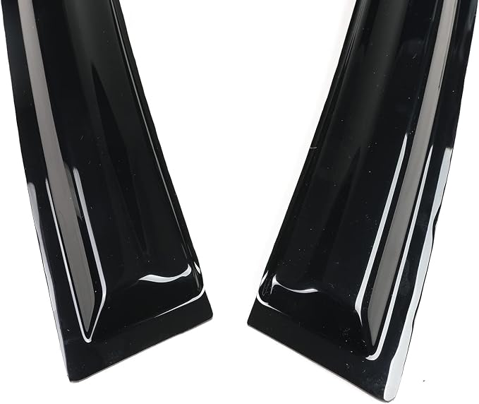Tape-On Rain Guards Window Visor Fit for 2016-2021 Honda Civic Window Vent Deflector Visors 4 Pcs-94682