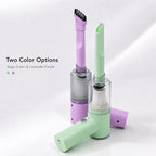 catsMeow Mini Handheld Vacuum Cordless, Lightweight Portable Small Vacuum Cleaner for Car, Desk, Keyboard, Sofa, Drawers and Crumbs, USB Rechargeable with Washable Filter, Mint Green