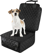 Waterproof Front Seat Car Cover, Full Protection Dog Car Seat Cover with Side Flaps, Nonslip Scratchproof Front Seat Cover Fits for Cars, Trucks, SUVs, Jeep
