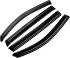 94557 Tape-On Window Visors Rain Guards Deflector Designed for 2016-2022 Honda Pilot（4pcs）
