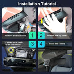 2160P+Rear 1080P Dash Cam Adapts for Dodge Hornet 2023 2024 2025 GT R/T Plus (HD2-D5410), OEM Look, Dual HD Video, Built-in WiFi & APP, Loop Recording, G-Sensor, Easy to Set, 128GB Card