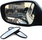 2pcs Side Mirror Blindspot, Blind Spot Mirror, 360 Degree Rotating, Wide Angle Convex Rearview for Car Truck SUV RV and Van