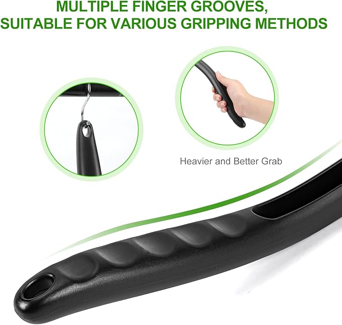 XINDELL Windshield Cleaning Tool, Driver-Control Long Reach Car Window Cleaner with Ergonomic 22" Handle & Microfiber Pads, No Streak Auto Glass Cleaner for Interior Windshield, SUV, Truck & Car Glass