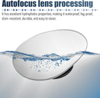 4PCS Car Blind Spot Mirror, Wide Angle Clear HD Glass Convex Side Rear View Mirror to Reduce Blindspot, Auto Exterior Rear View Accessories for Wide Angle, Universal Fit (StyleD)