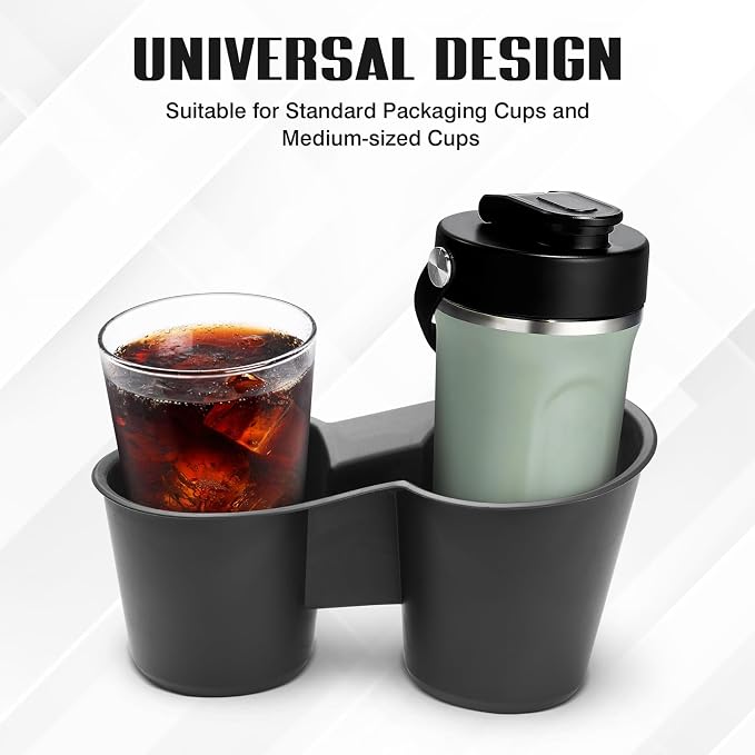 Car Cup Holder for Subaru Crosstrek 2024-2026 Accessories Water Cup Holders TPE Durable Cup Holder Insert for Crosstrek