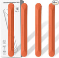 muekzu Silicone Car Door Edge Guard Trim Molding Crash Scratch Protector Scratch Guard for Car,Sedans,Truck,SUV 4PCS (Orange)