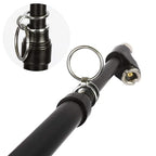 Heavy Duty Straight-on Dual Head Air Pressure Gauge, Extended Tube Construction for General Applications(10-150PSI)