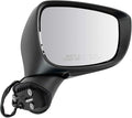 Passenger Side Mirror Assembly Power Heated Turn Signal Paint to Match Compatible with 2016-2022 Mazda CX-3