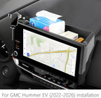 Car Phone Holder Center Console Organizer Tray for GMC Hummer EV 2022 2023 2024 2025 2026 Auto Interior Accessories Best Cell Phones Mount Mobile CellPhone Stand Dashboard Screen Storage Accessory