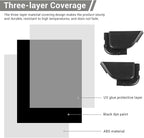 for Wrangler JK Front Door Pockets Storage for Jeep Wrangler JK JKU Sport X Sahara Rubicon 2011-2017 Black Accessories 2pcs