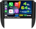 4+64G Android 15 Car Stereo for Chevy Aveo LS Sedan 2005 2006 2007 2008,9‘’ IPS 1280 * 720 Touch Screen Radio Wireless Carplay Android Auto DSP 5G WiFi Bluetooth GPS FM RDS AHD Backup Camera