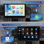 [4Core 64GB] Vratzn Car Radio for Chevy Silverado 2007-2013 Tahoe GMC Sierra Yukon, 10 Inch Touch Screen Silverado Radio with CarPlay Android Auto Bluetooth AM FM Head Unit
