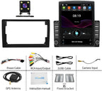2+32G Double Din Car Stereo Radio Upgraded for Honda CRV 2007–2011 with Wireless Carplay Android Auto, 9.7'' Touch Screen Android 14 GPS Navi Head Unit FM/SWC/WiFi/Bluetooth/Camera