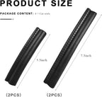 4PCS Car Door Edge Guards, Rubber Sealing Sealed Strip Auto Door Buffer Protector with Side Bulb, Automotive Weather Stripping Edge Trim Seal Strips for Car Truck Boat Camper