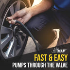 Tire Repair Sealant 450ml UNIBOTTLE - Tire Sealant for Car Tire Repair, Flat Tire Repair Kit Alternative, Works with Any Tire Compressor, Emergency Tire Puncture Repair, TPMS Safe