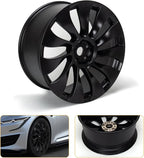 New 21" x 10.5" Premium Aluminum Alloy Wheel Rim Compatible with Model Y 2020 2021 2022 2023, Direct Fit for OE Stock Specs, OE Wheel Rim, Fits for Rear Wheel