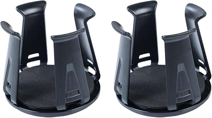 Car Slim Car Cup Holder Adapter, 2PCS Vehicle Energy Drink Holder Expander, Wiggle Free Automotive Accessories Universal for SUV Sedan Truck (2PCS)
