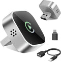 Wireless CarPlay Adapter Upgrade Wired CarPlay to Wireless for iPhone & Android, Support CarPlay & Android Auto 2 in 1,USB/Type C,Plug and Play Stable Connection for Cars with Built-in Wired Car Play