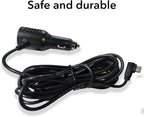 Car Charger Type-C Adapter for Dash cam, Replacement Vehicle Power Cable Cord