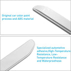 Compatible with Tesla Model 3 Door Edge Guards Protector,4 Pcs White Car Door Anti-Collision Strips for Model 3 2017 2018 2019 2020 2021 2022 2023 Scratch Guard Model 3 Door Protector Strip