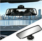 HD Suction Cup Rear View Mirror,360° Adjustable Automotive Interior Mirrors for Observing Kids and Reducing Blind Spots,Essential Car Rearview Mirror Replacement for Most Vehicle