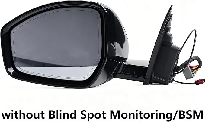 Passenger Side Mirror Replacement Compatible with 2019-2025 Land Rover Range Rover Evoque L551 Rear View Mirror Side Door Mirrors Rearview Mirrors Power Folding, Heated Glass, Turn Light, Puddle Light