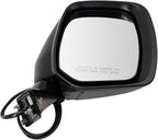Driver & Passenger Side Power Heated Mirrors Paint to Match Without Blind Spot Compatible with 2011-2017 Nissan Quest NI1320280 NI1321280