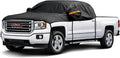 Truck Cab Cover for Crew Cab Pickup, Cab Only Truck Cover, Half Top Cover Sunproof Waterproof Windproof Protector for Extended Cab Trucks