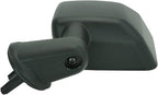 2 Piece Driver and Passenger Side Mirror Assembly Set Manual Adjustment Non-Heated No Memory Textured Compatible with 2007-2017 Jeep Wrangler 2018 Wrangler JK CH1320271 CH1321271