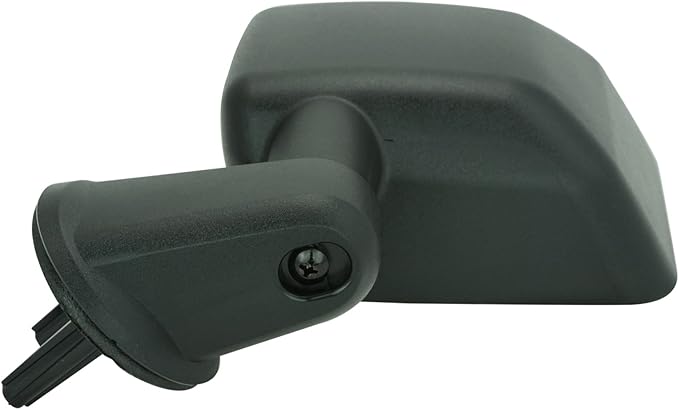 2 Piece Driver and Passenger Side Mirror Assembly Set Manual Adjustment Non-Heated No Memory Textured Compatible with 2007-2017 Jeep Wrangler 2018 Wrangler JK CH1320271 CH1321271