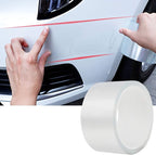 Car Door Edge Guard Invisible Automotive Door Sill Guard Protectors Anti-Scratch Adhesive Tape Waterproof Strips for Car Door Edge Protection (33Ft x 1.97”, Transparent)