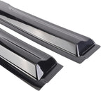 Durable Window Deflector for 1996-2002 Toyota 4 Runner, Original Tape-on Window Visors, Widnow Deflector, rain Guards for Cars, Dark Smoke, 4 PCS WV94751
